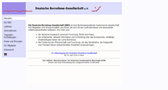 Desktop Screenshot of borreliose-gesellschaft.de